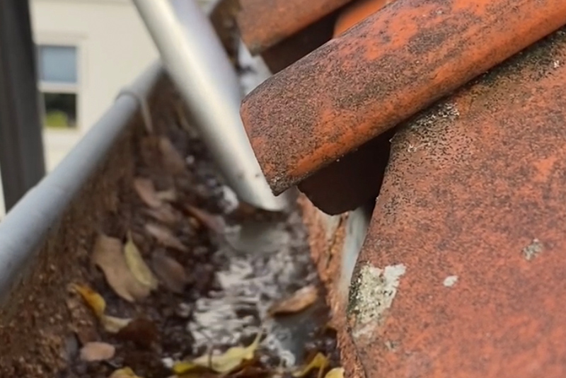 Sådan renser du dine tagrender